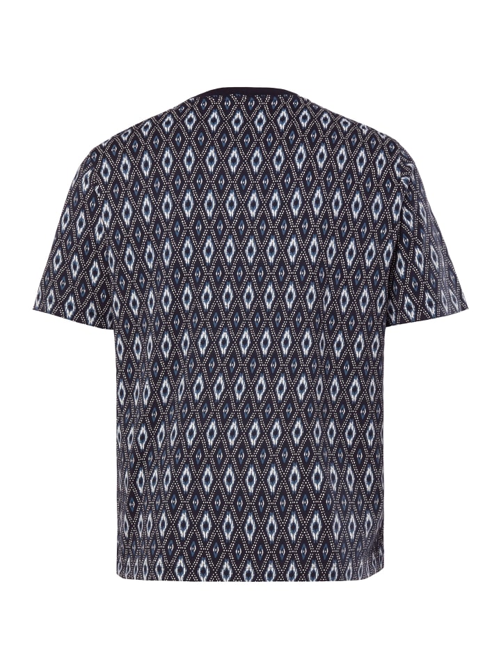 Men Plus Kurzarm T-Shirt in navy blau günstig kaufen
