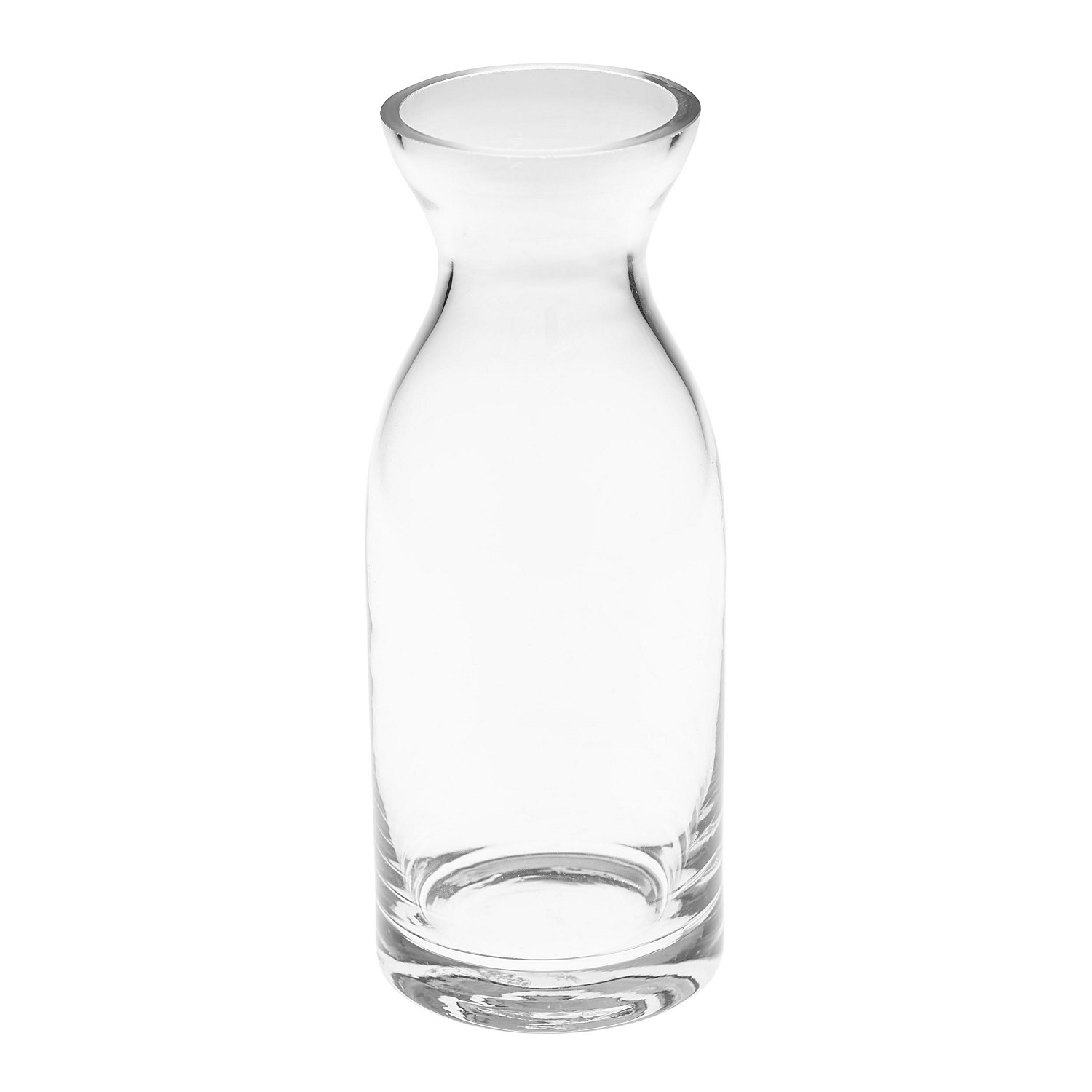 Glasvase, schmal, 8 cm Ø