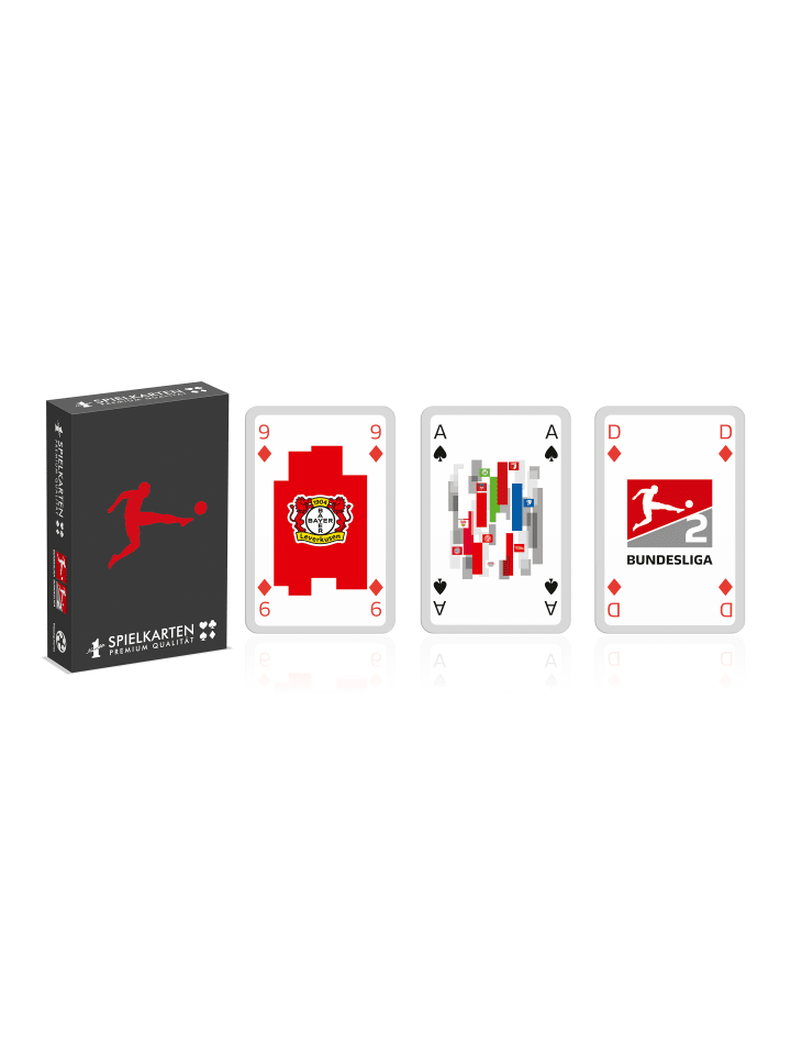 Winning Moves Number 1 Spielkarten Bundesliga in schwarz günstig kaufen onesize