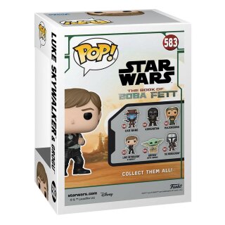 Funko POP! Star Wars The Book of Boba Fett TV Vinyl Figur Luke (TRNG) 9 cm