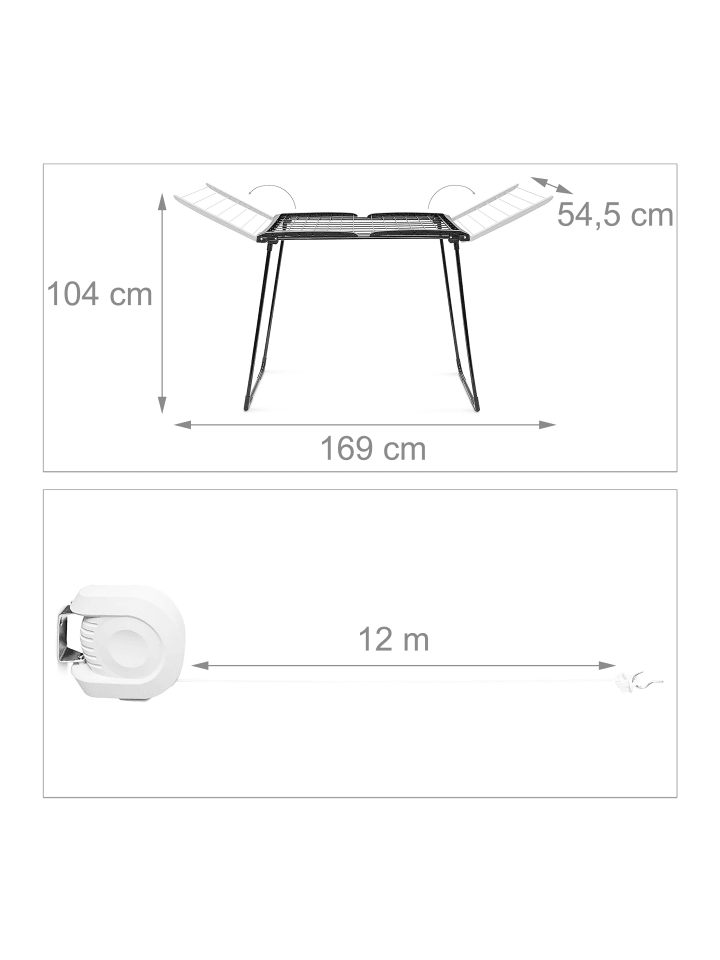relaxdays 3tlg. Haushaltsset in Mehrfarbig günstig kaufen onesize