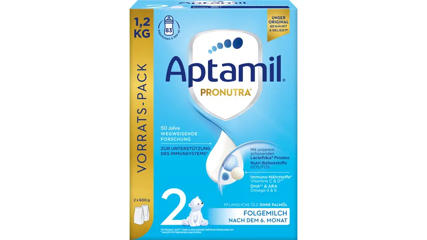 Aptamil Pronutra 2 Vorratspack 1200 g