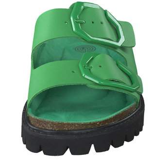 Genuins Galia Leather Pantolette in grün
