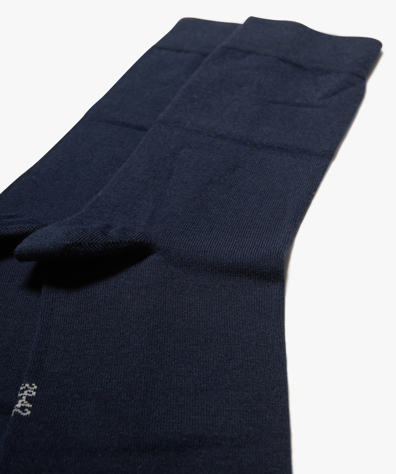 Chaussettes homme fines à tige haute (lot de 2) marine | GEMO
