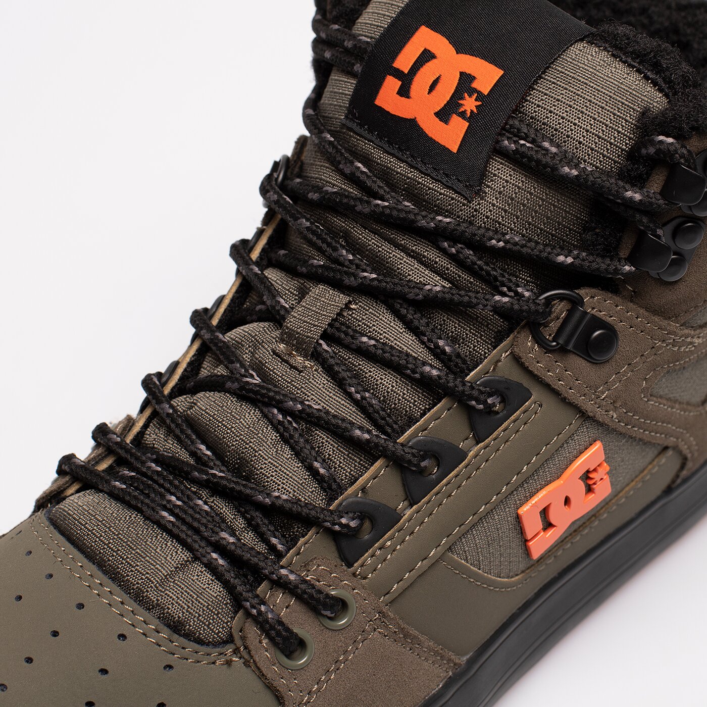 DC PURE HIGH-TOP WC WNT Khaki