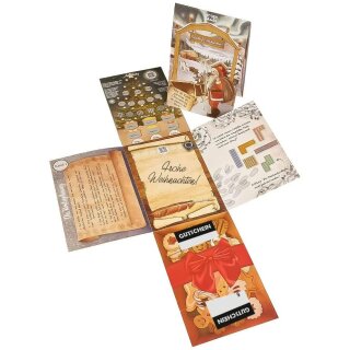 Hidden Games: Rätselhafte Weihnachten Rätselkarte (DE)