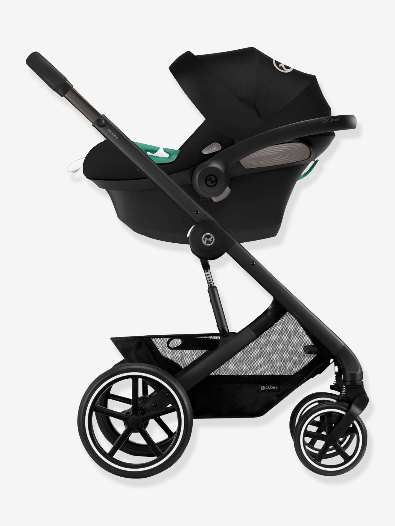 Cybex Babyschale Gr. 0+ GOLD ATON S2 I-SIZE CYBEX, 45-87 cm - schwarz