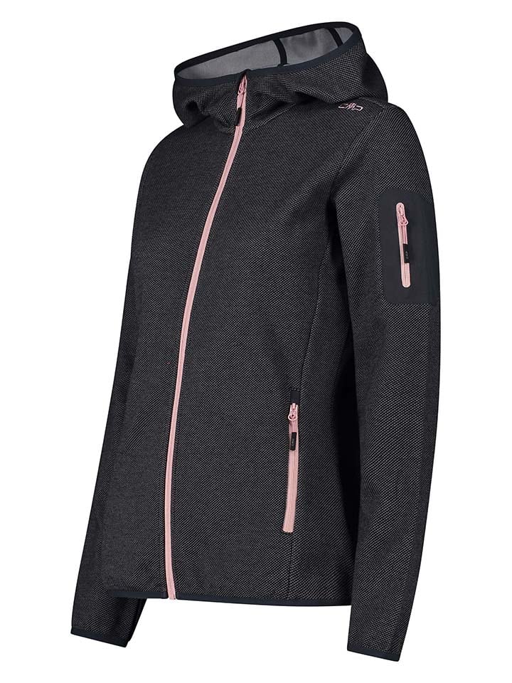 CMP Fleecejacke in Schwarz günstig kaufen