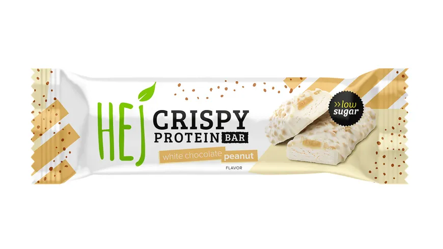 HEJ® Crispy Protein Bar White Chocolate Peanut 45 g