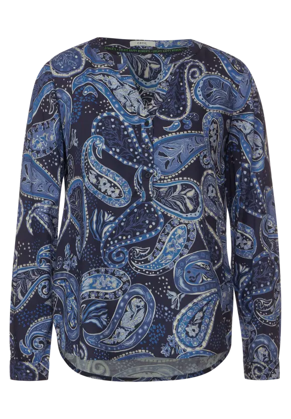 CECIL Paisley Viskosebluse