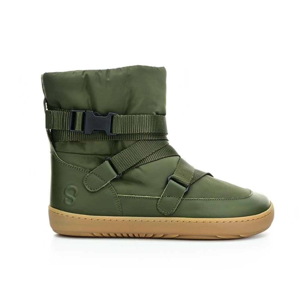 Shapen Frosty 2.0 Olive Barfußschneestiefel