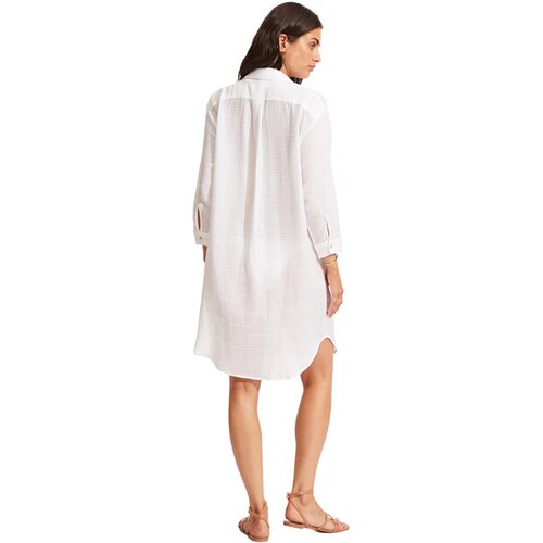 DAMEN HEMD LONGSHORE COVER UP