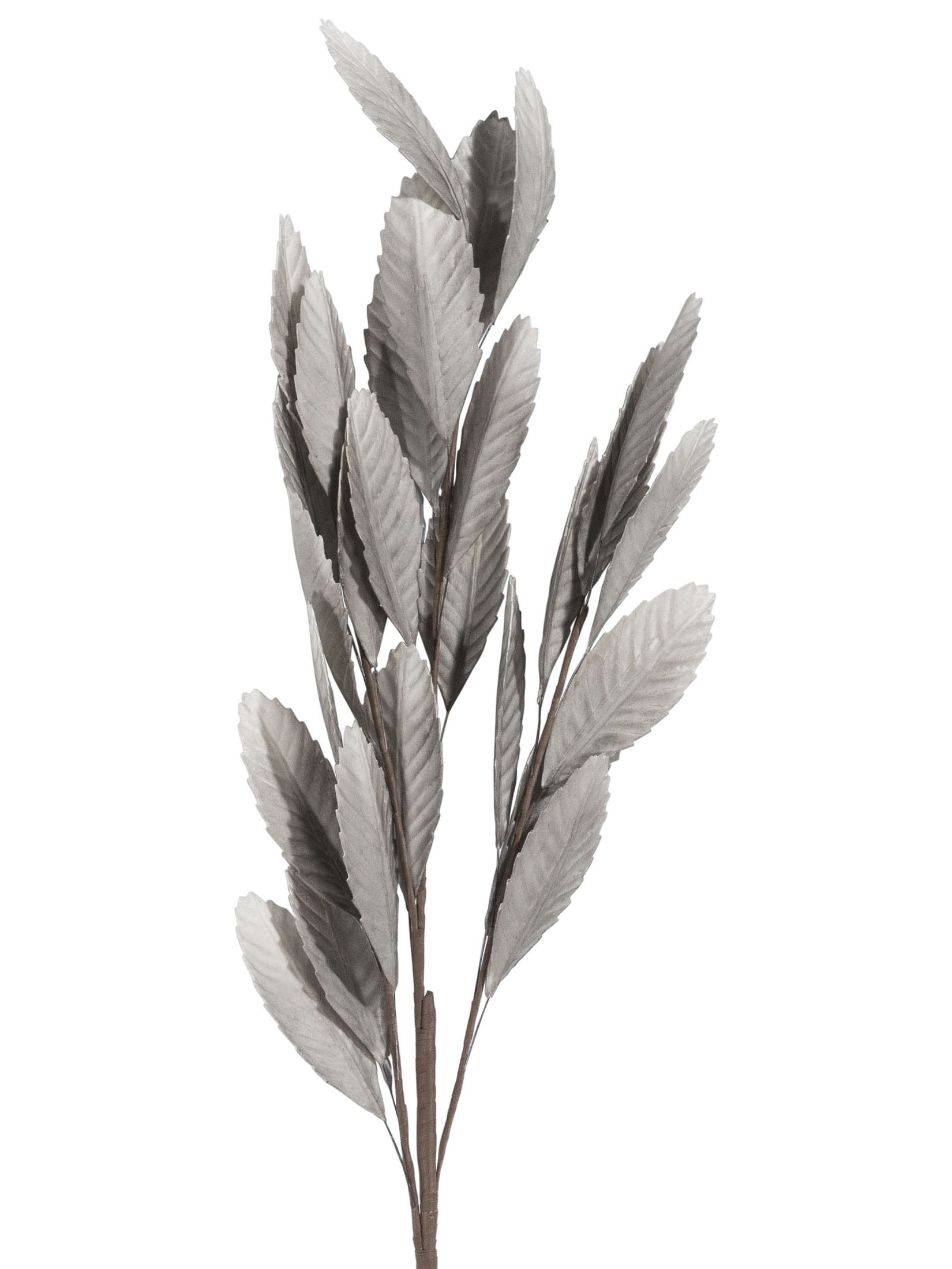 Softleaves Kunstblume, Grau
