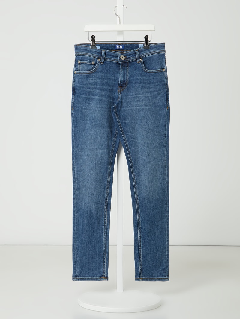Slim Fit Jeans mit Stretch-Anteil Modell 'Glenn' in jeans