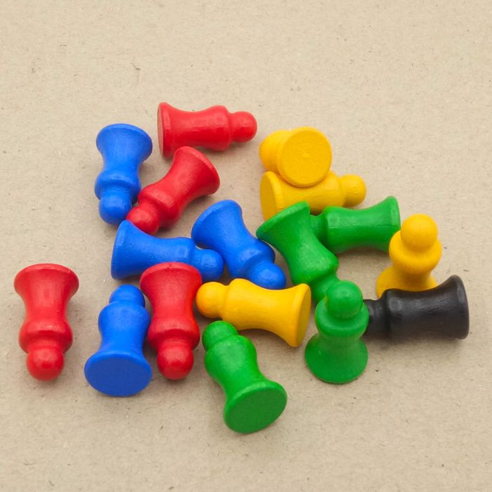 Set Pöppel 17 Stück in 5 Farben