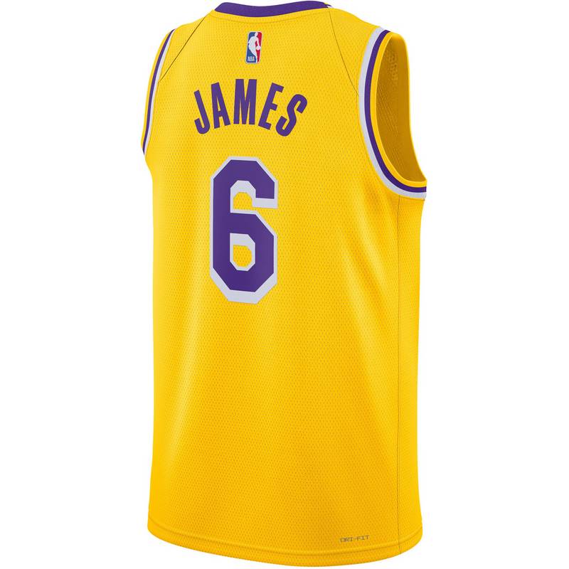 Nike LeBron James Los Angeles Lakers Spielertrikot Herren