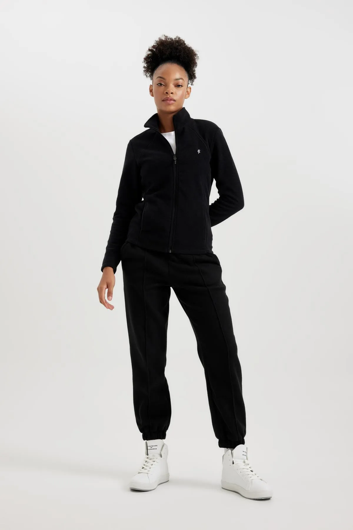 DeFacto  DeFactoFit Standard-Fit-Jogger-Fleece-Jogginghose mit doppelter Tasche