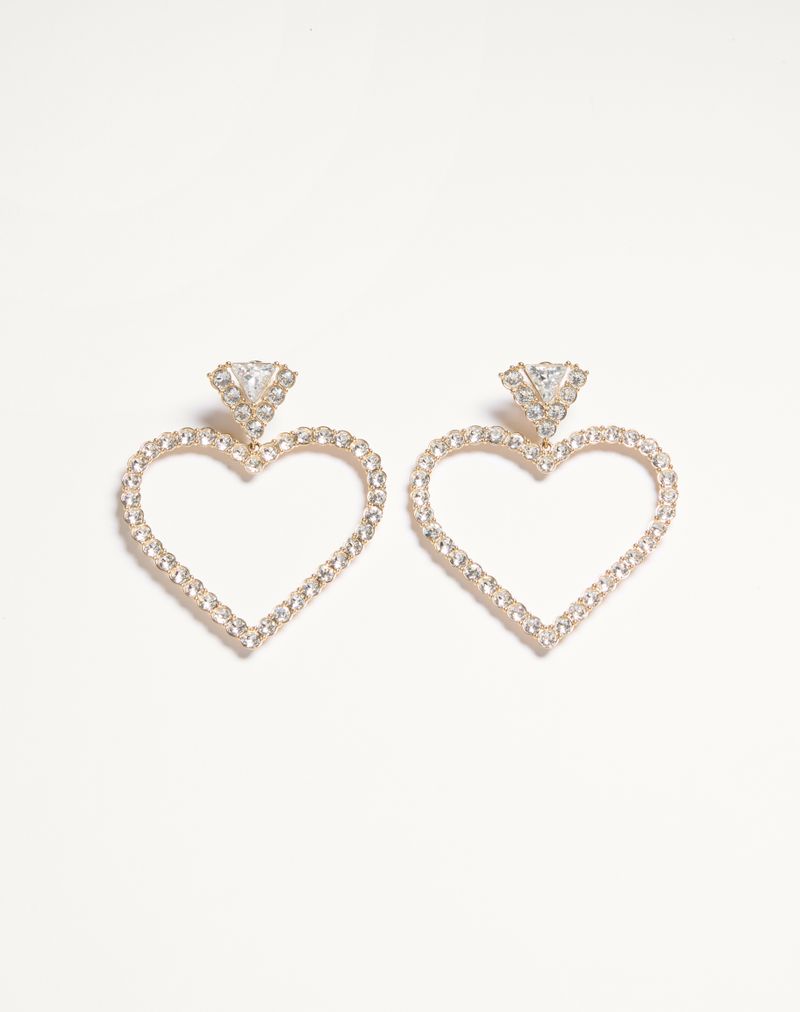 Coer Royal øreringe i metal og Swarovski® krystaller