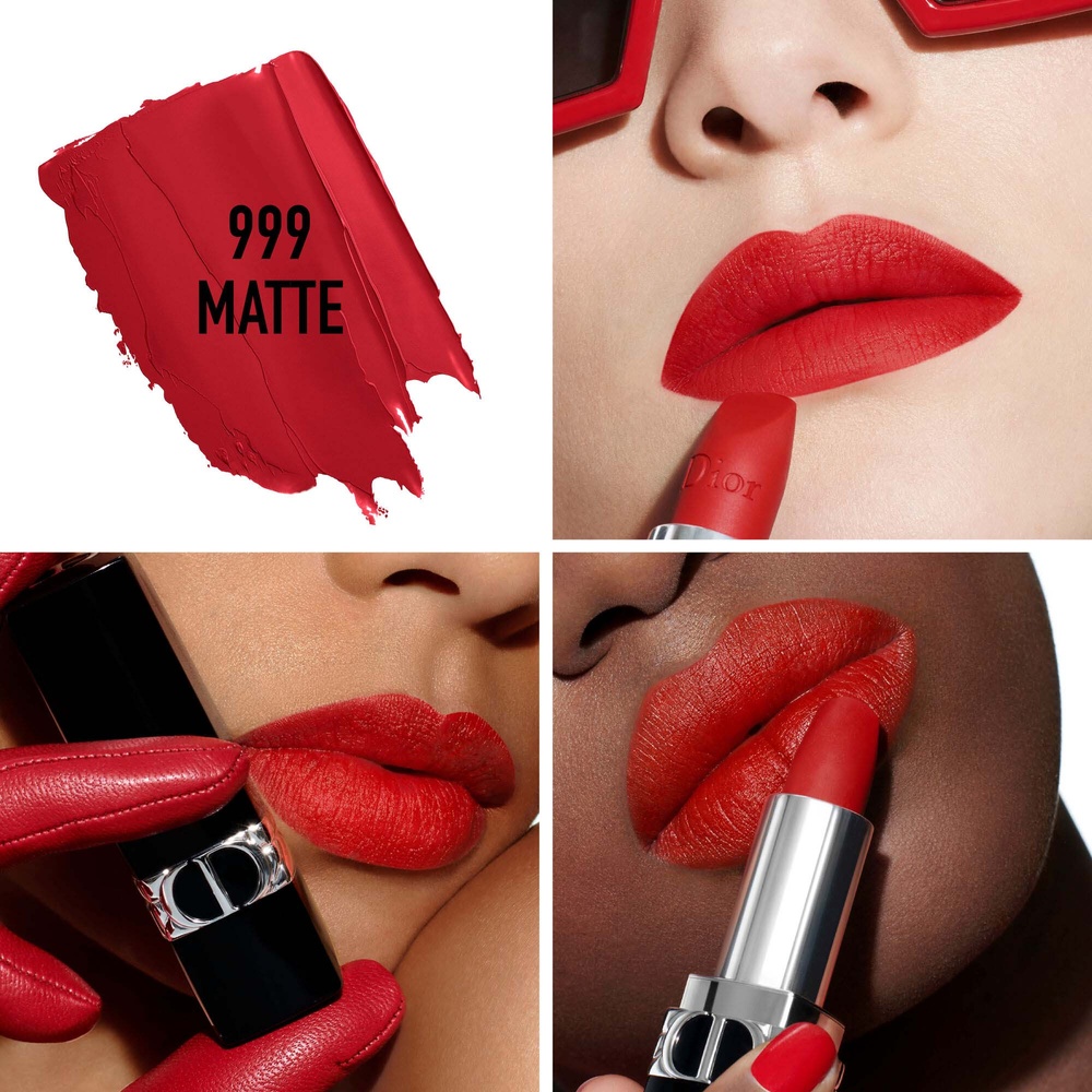 DIOR Rouge Dior Rouge à lèvres rechargeable couleur cout ure, 4 finis
