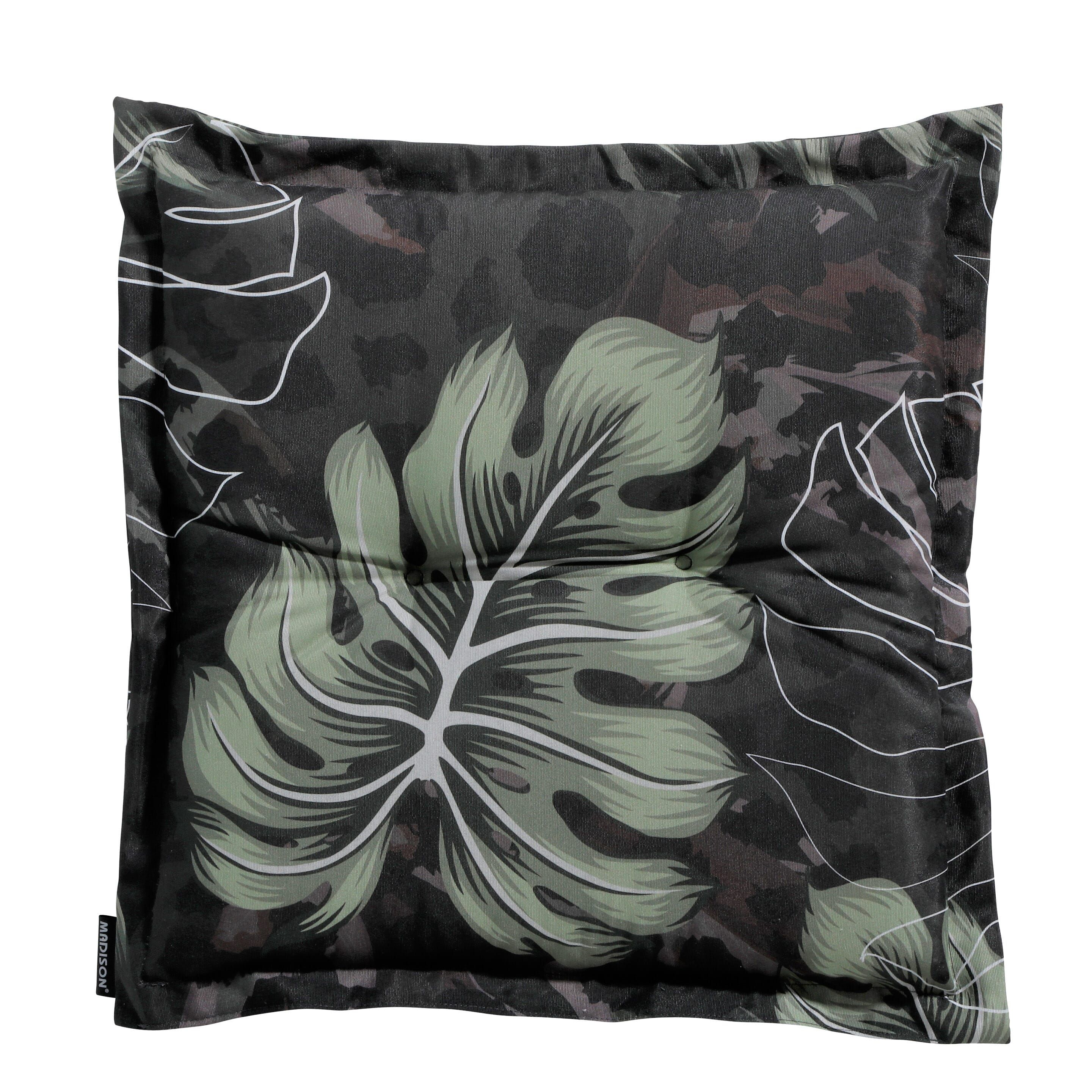 Madison Hocker Elvira 50x50 Schwarz Sitzkissen