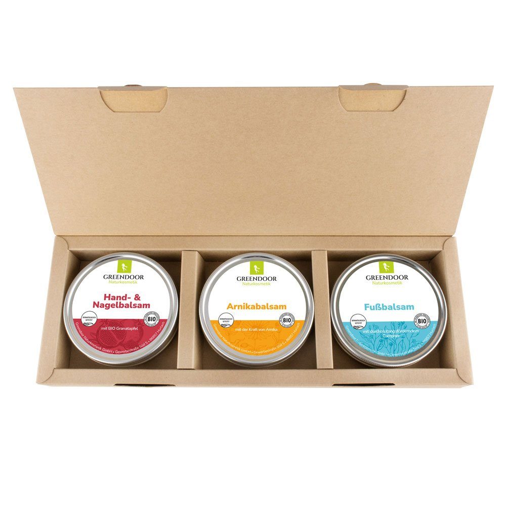 GREENDOOR Pflege-Geschenkset Geschenk Set Balsam