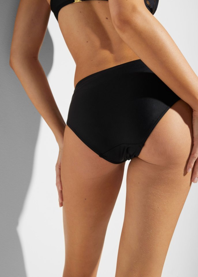 Exklusive Bikinihose aus recyceltem Polyamid