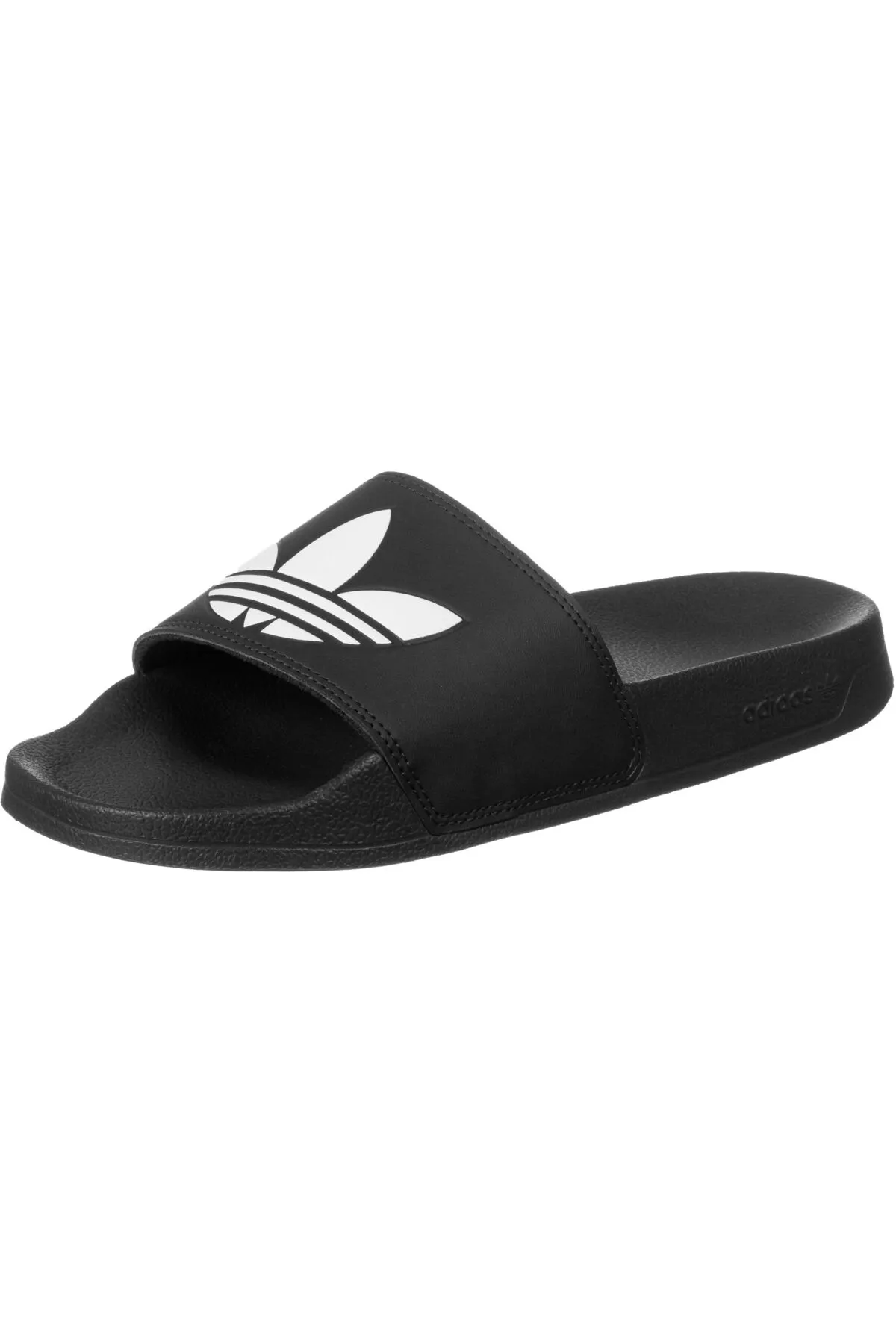 adidas  Pantolette - Schwarz - Flacher Absatz