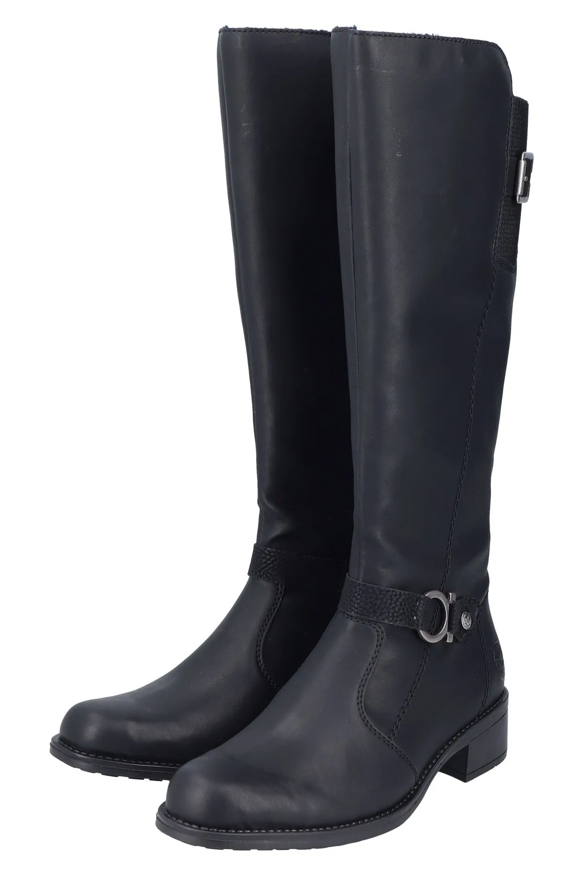 Rieker  Stiefel - Schwarz - Blockabsatz