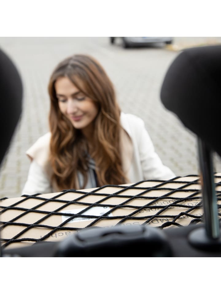 relaxdays Gepäcknetz Kofferraum in Schwarz günstig kaufen onesize
