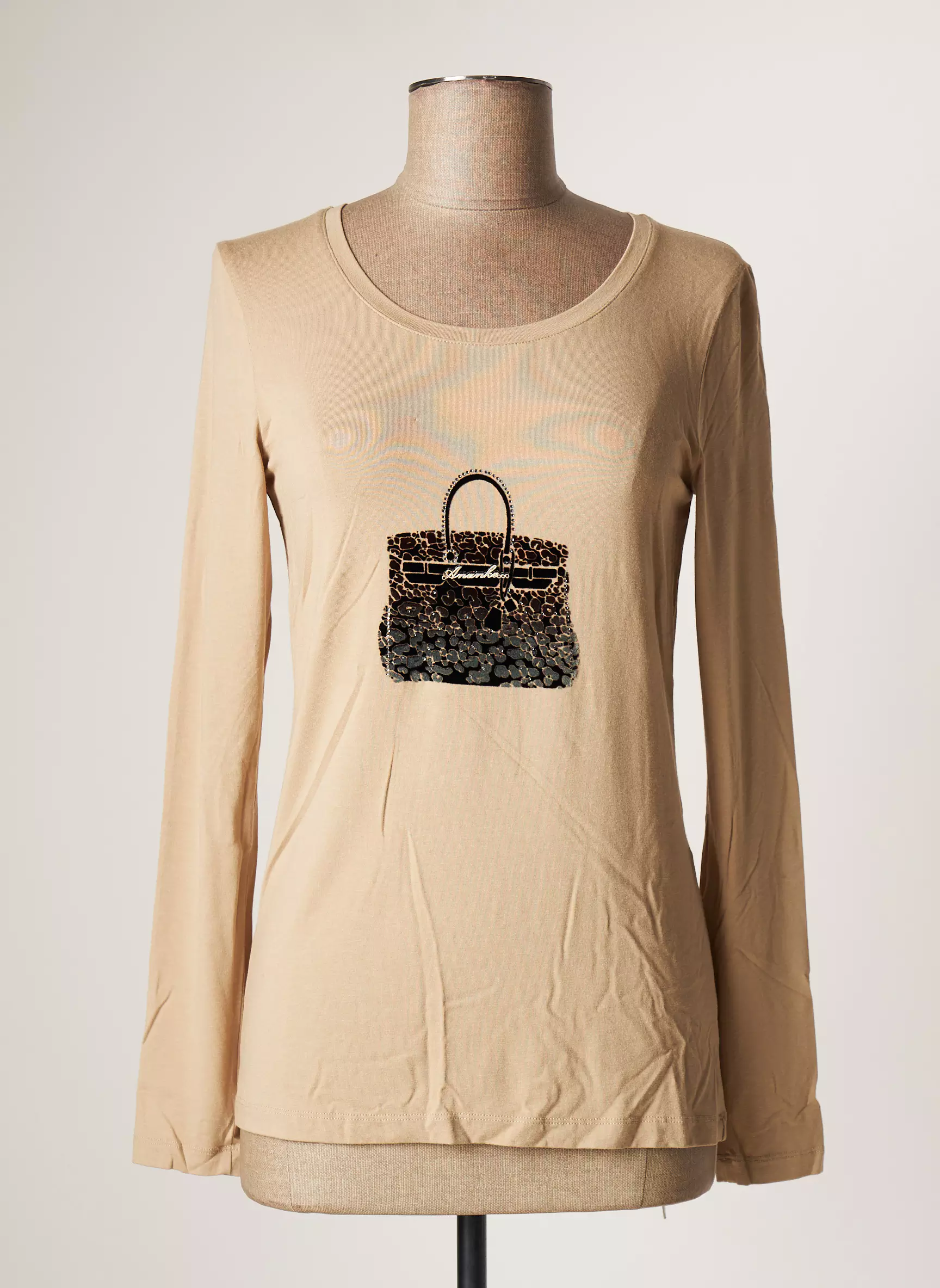 Ananke Tshirts Femme couleur beige
