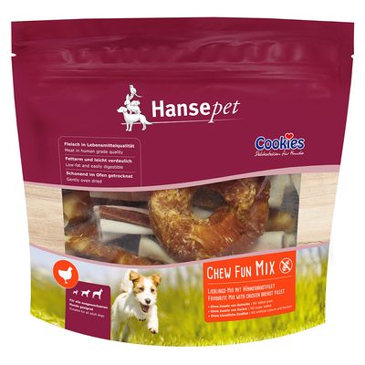 Hansepet Cookies Chew Fun Mix mit Huhn