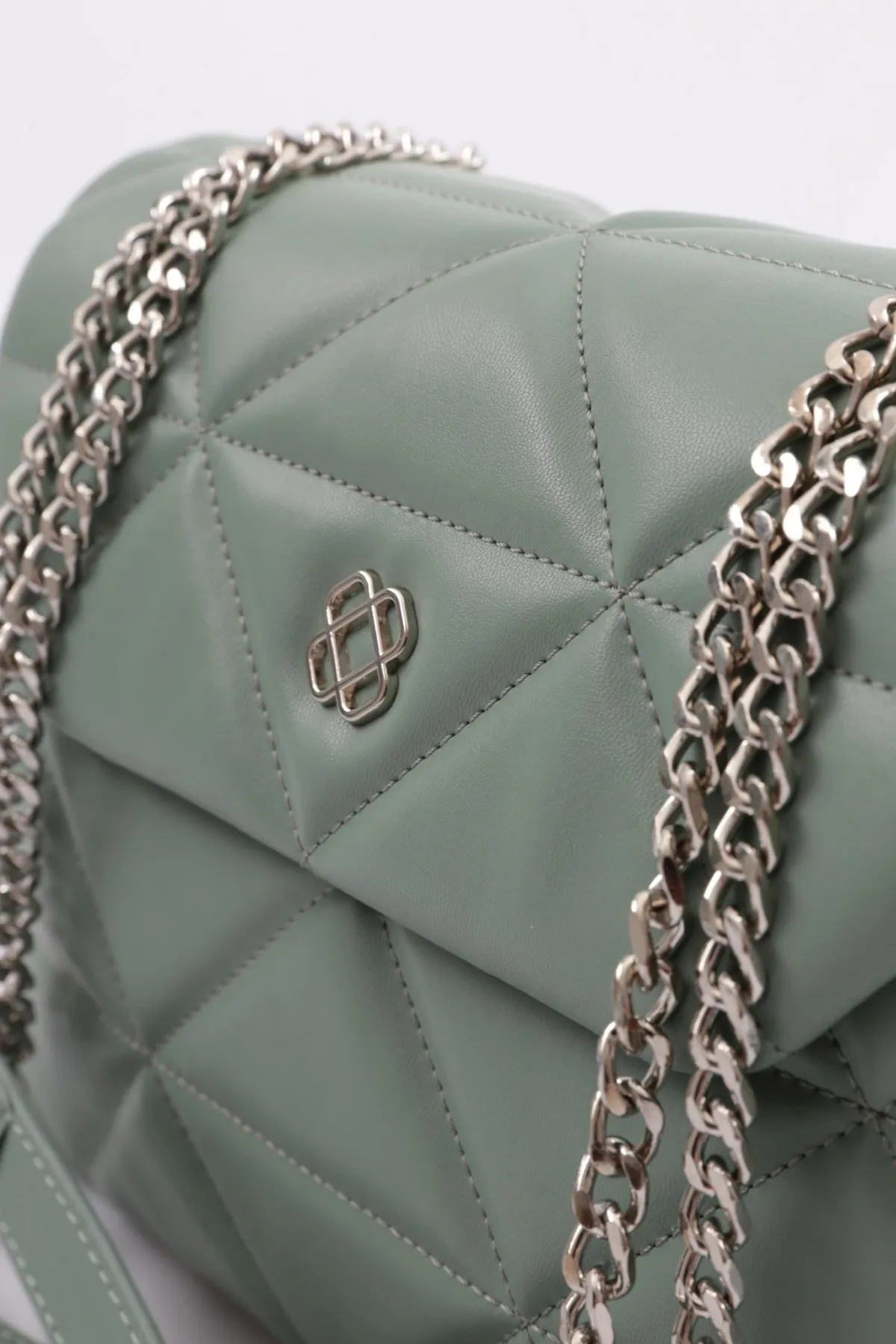 DGN  7267 Modell Mintgrün Damen Schulter- und Armtasche