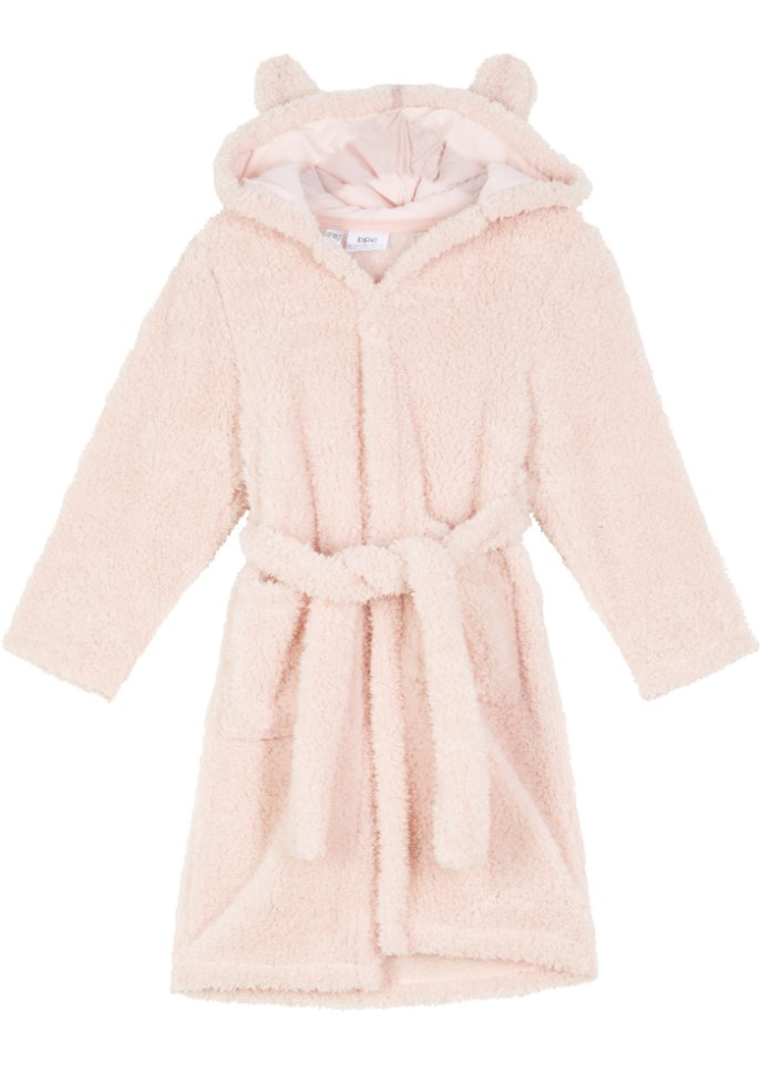 Kinder Morgenmantel aus Teddyfleece