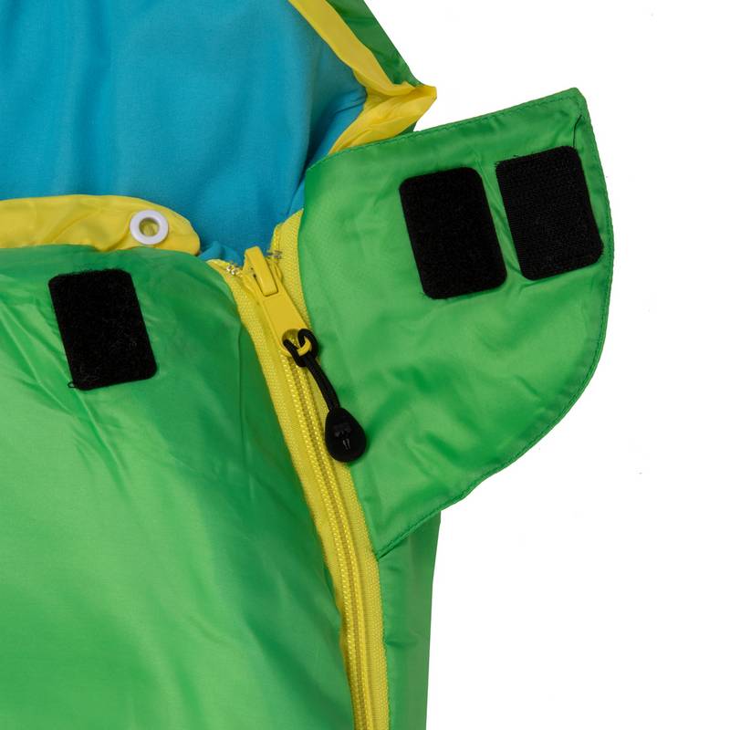 Grüezi Bag Kids Grow Colorful Kunstfaserschlafsack Kinder