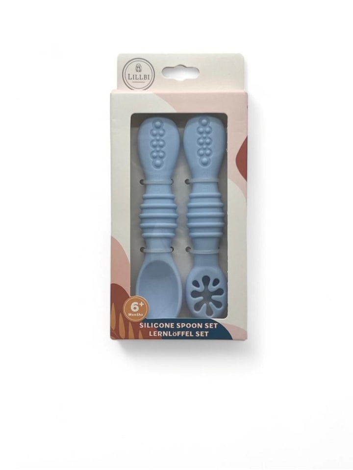 LILLBI Lernlöffel-Set in Hellblau günstig kaufen onesize