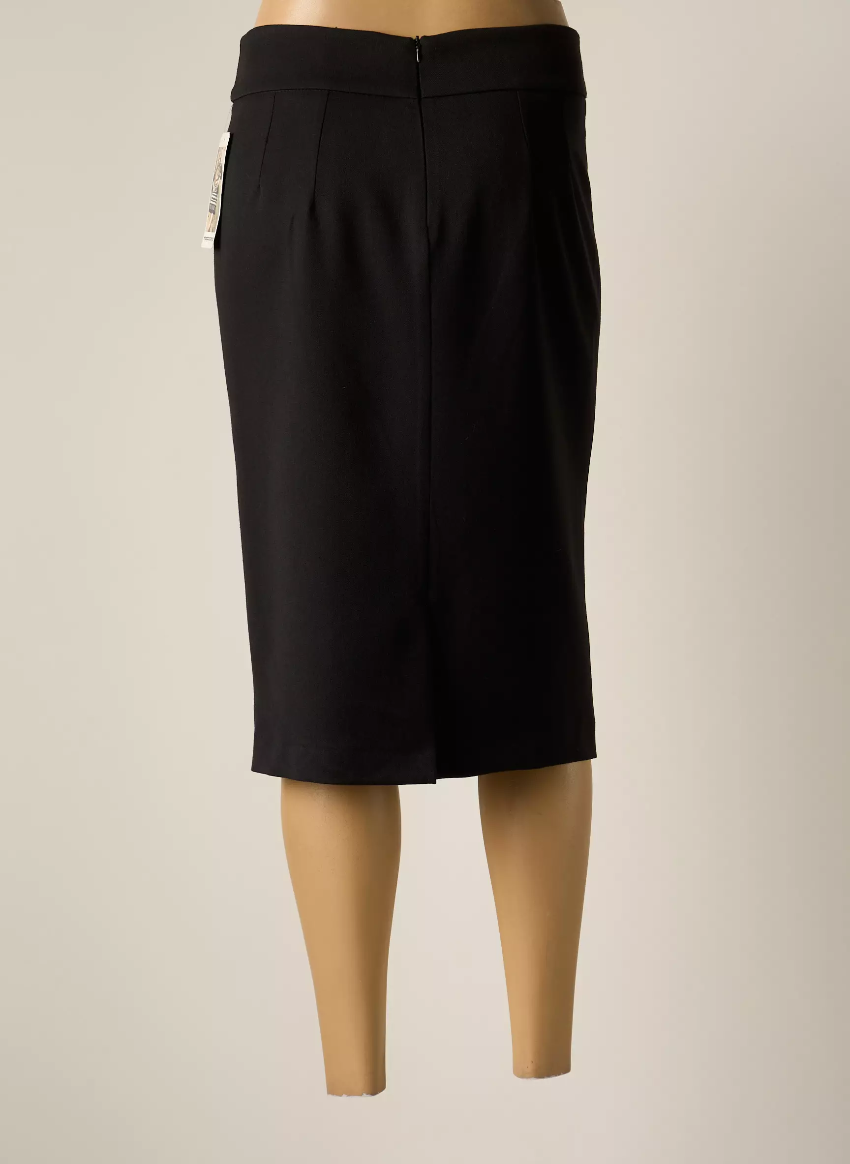 Hippocampe Jupes Mi Longues Femme couleur noir