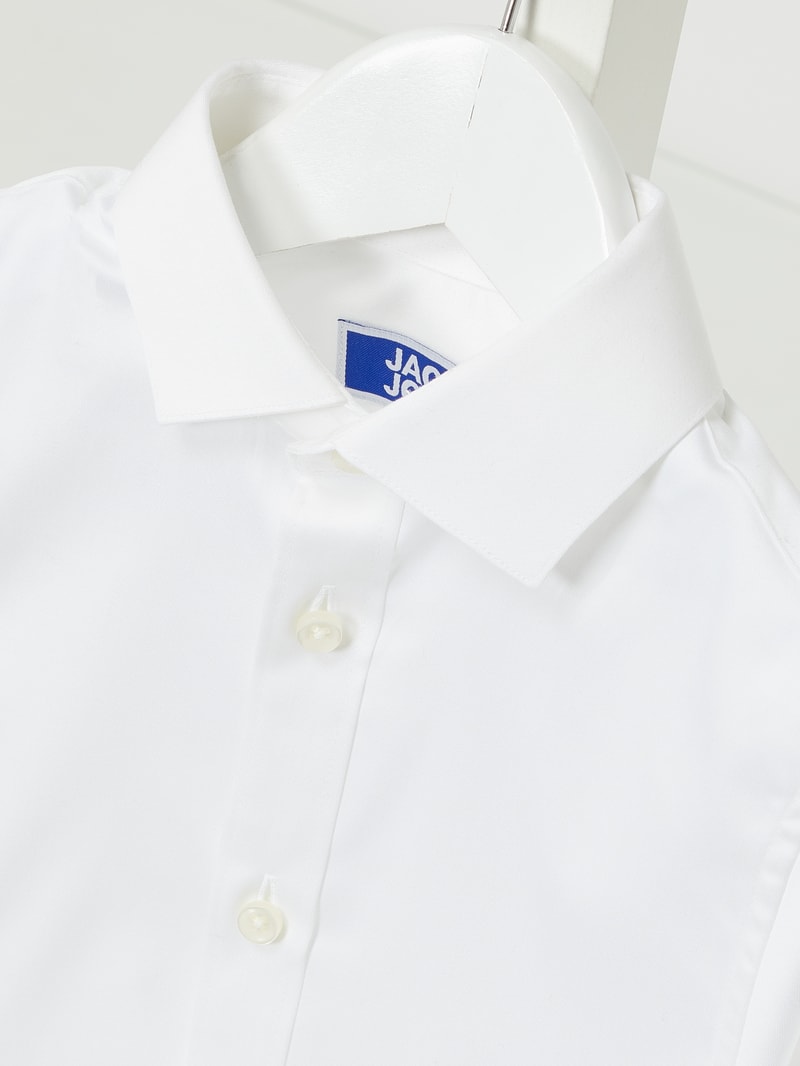 Regular Fit Hemd mit Kentkragen Modell 'PARMA' in weiß