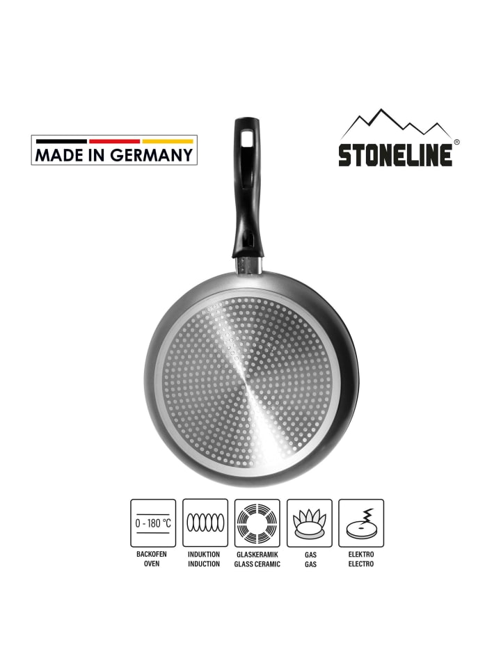 Stoneline Pfannen-Set 3-teilig | ohne Deckel in Anthrazit günstig kaufen onesize