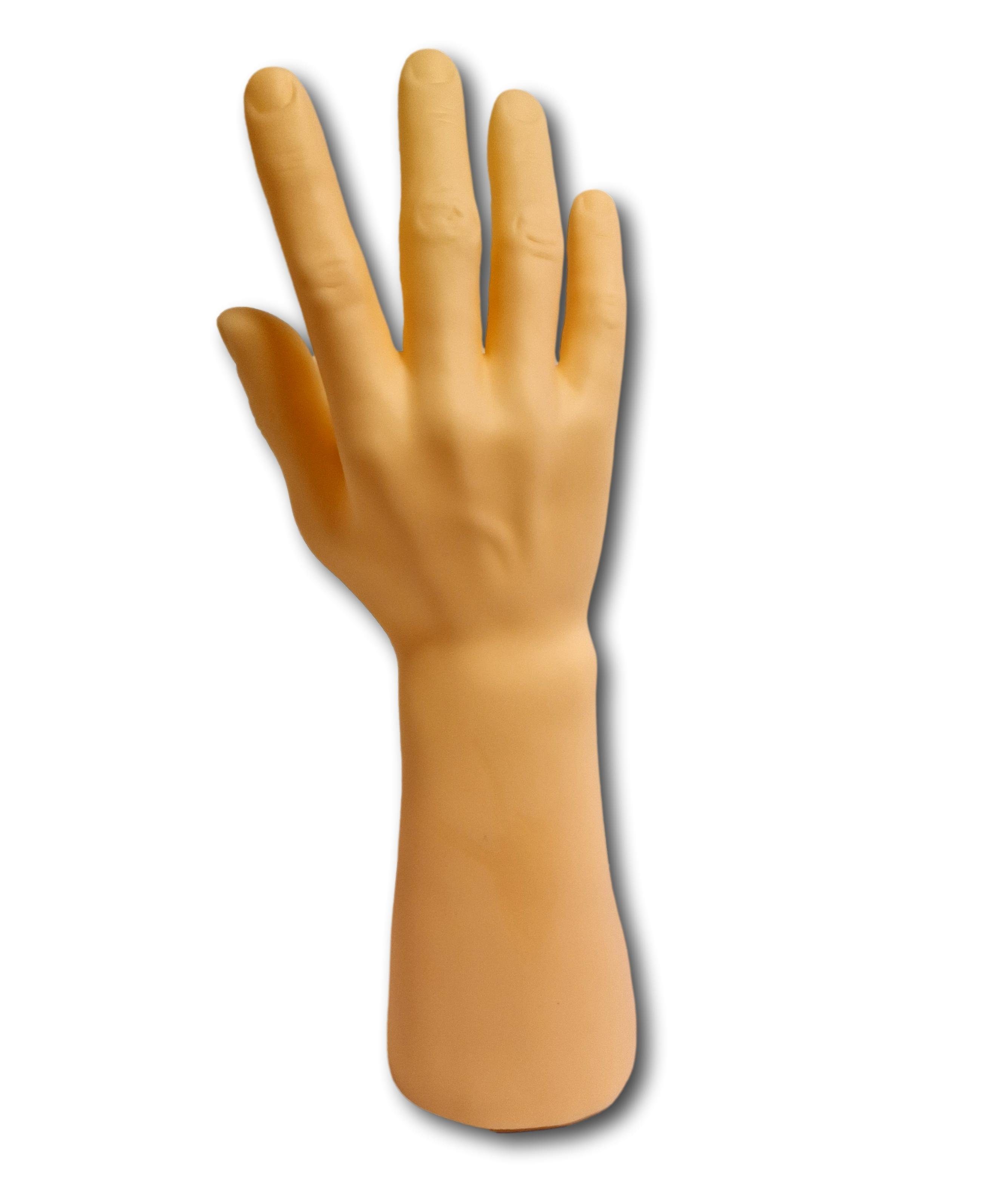 BAYLI Schmuckständer 2 x Herrenhand als Schmuckständer für Ketten, Ringe, Handschuhe