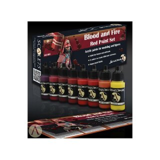 Blood and Fire Paint Set