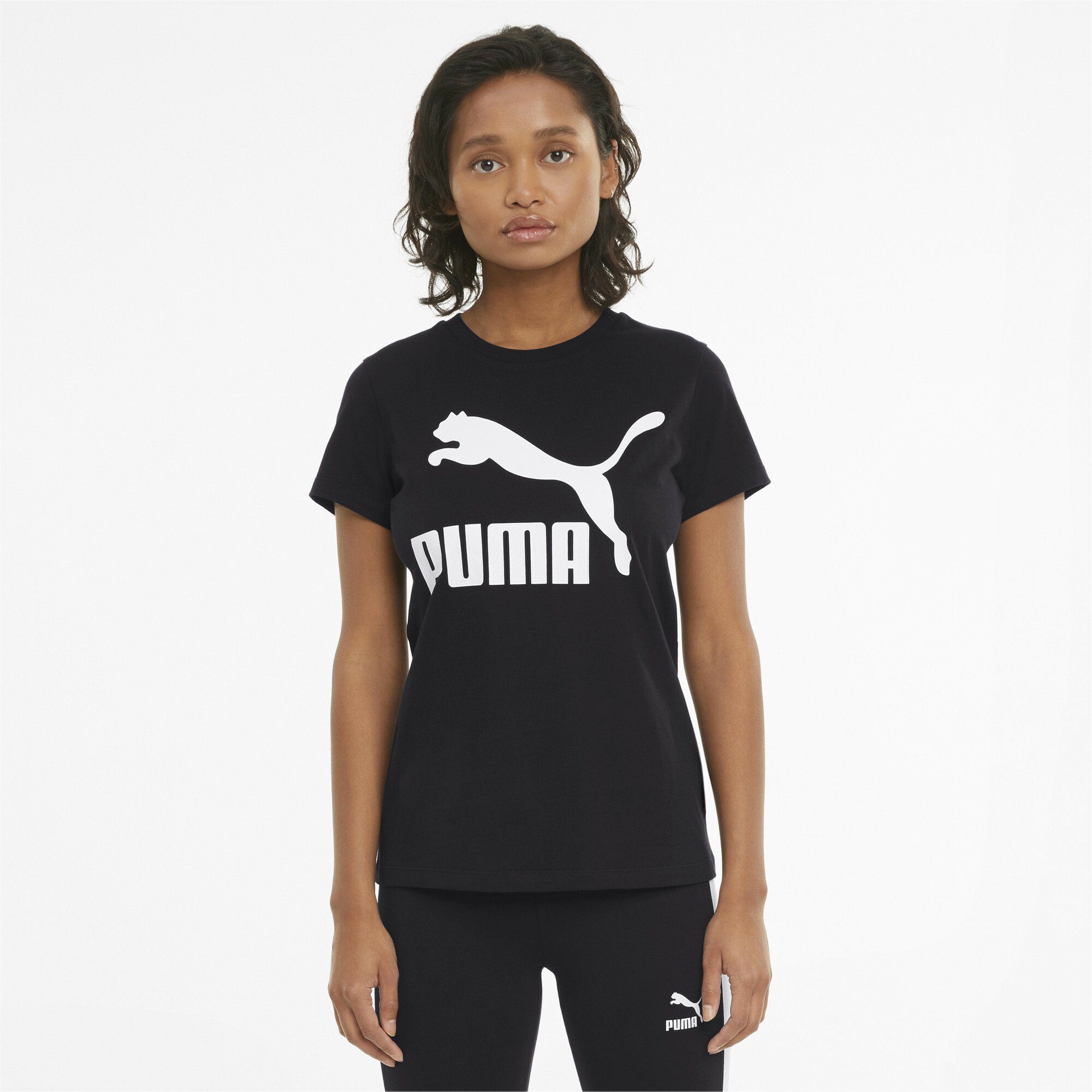 PUMA T-Shirt Classics Logo T-Shirt Damen