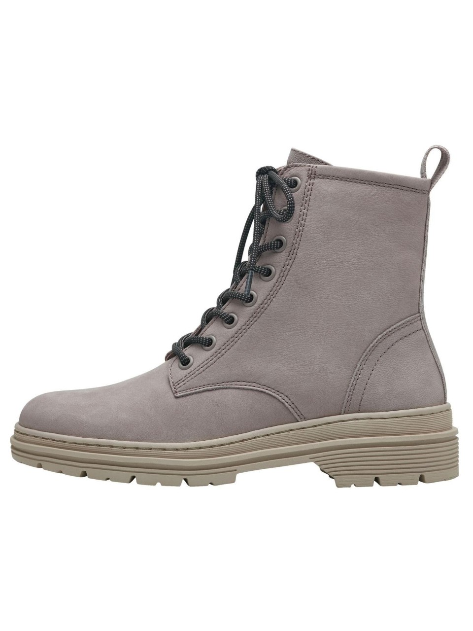 TAMARIS Freizeit Schnürer taupe TAMARIS