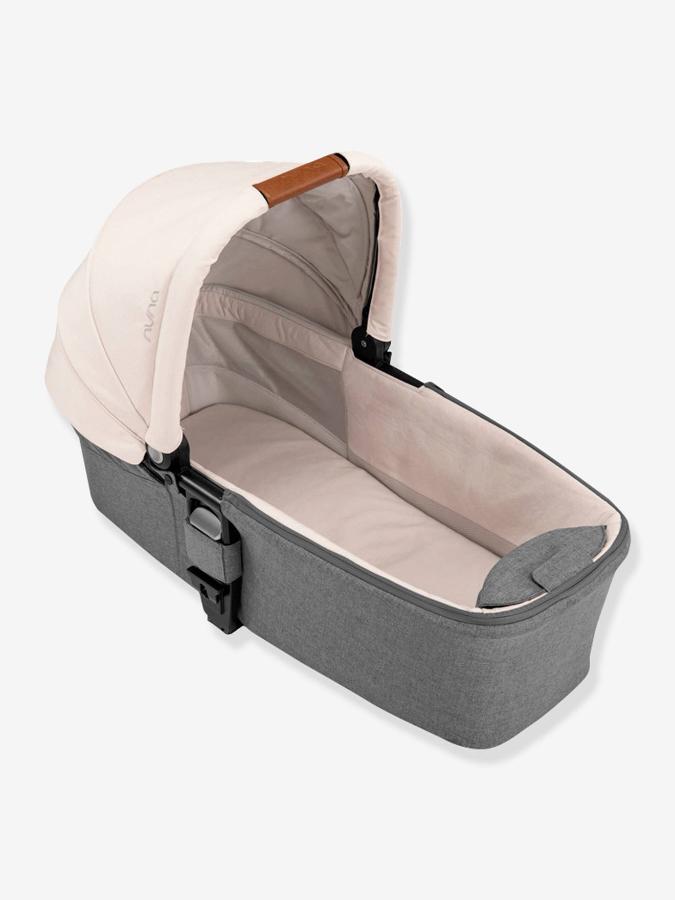 Nacelle landau NUNA Mixx bicolore beige/noir (birch)