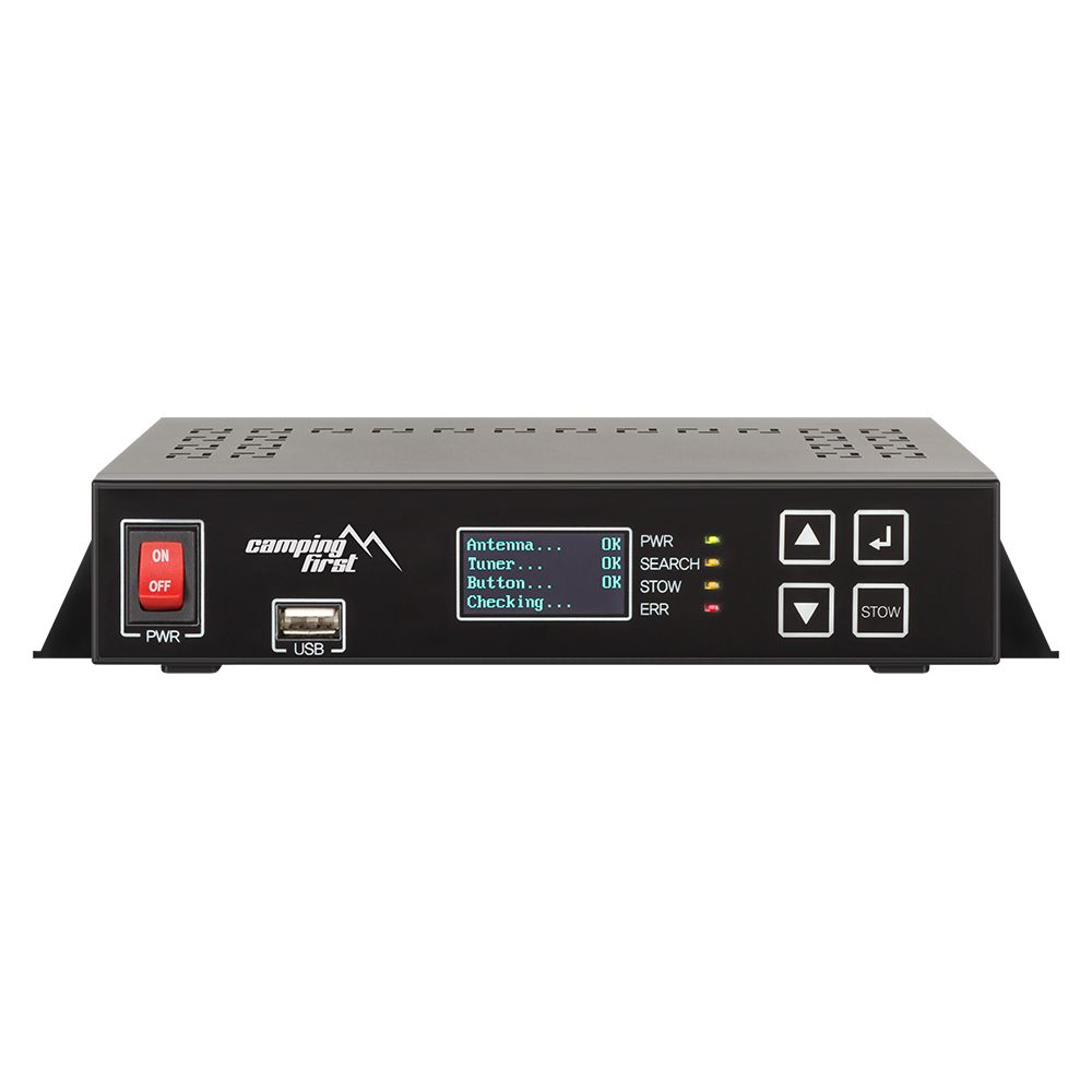 Camping first Satmex Flat Twin vollautomatische Sat Antenne