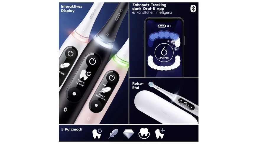 Oral-B iO Series 6 Black Lava