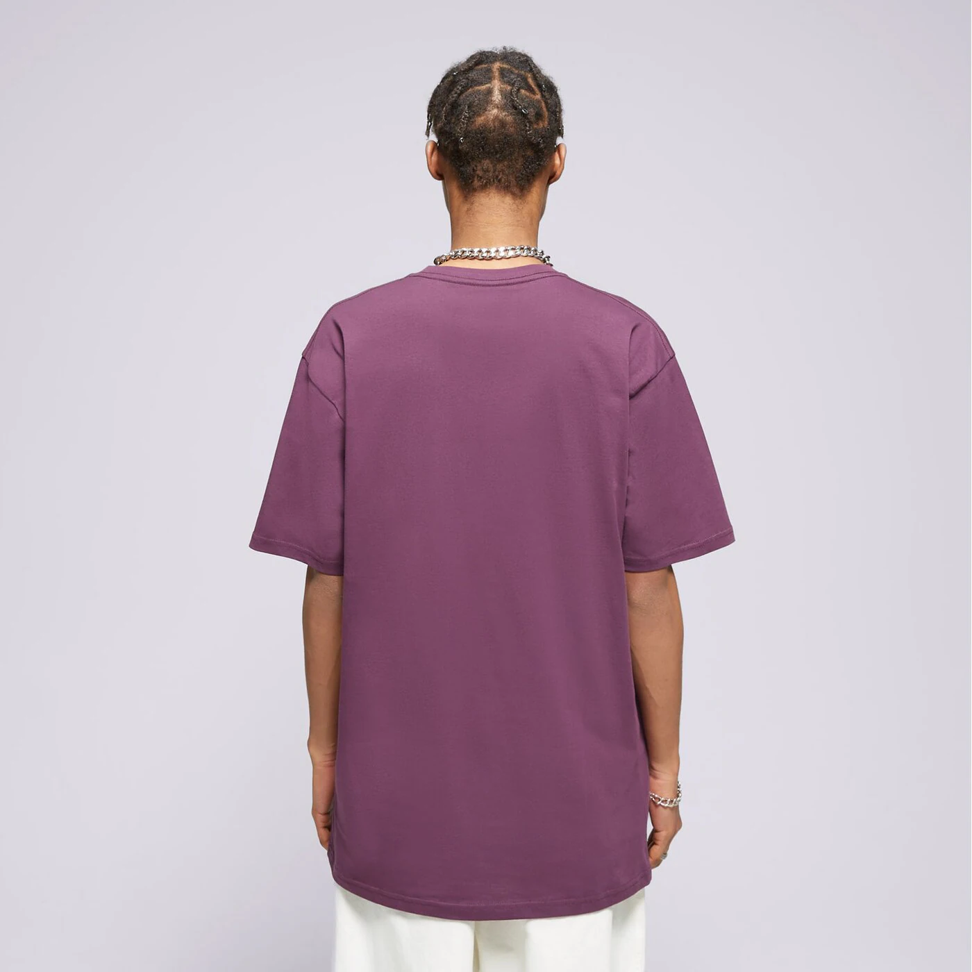VANS T-SHIRT LEFT CHEST BLACKBERRY WINE Violet