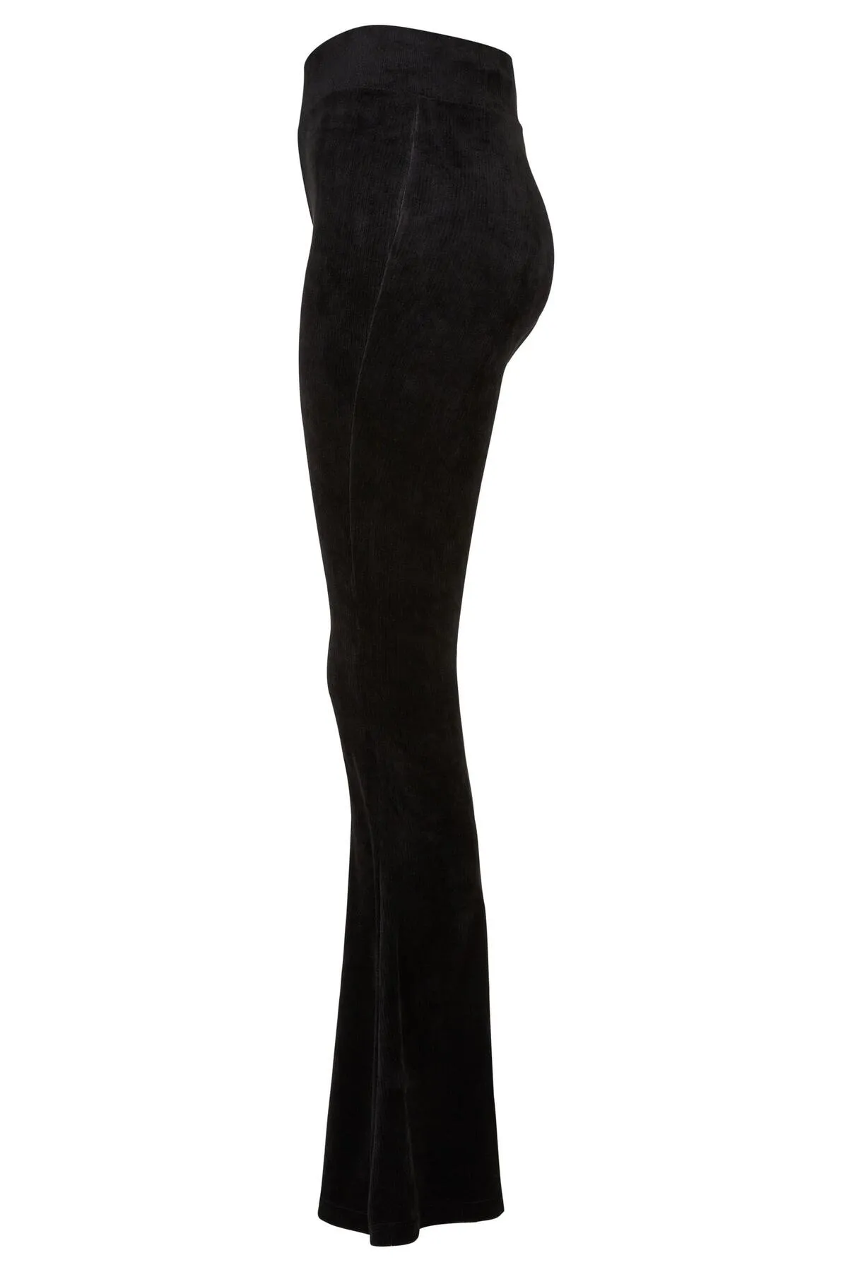 Urban Classics  Damen Leggings mit hoher Taille und ausgestelltem Bein