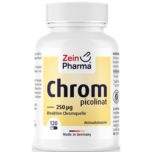 CHROM PICOLINAT 250 µg in vegetarischen Kapseln  120 St  Kapseln