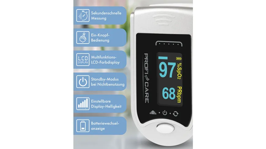 ProfiCare Pulsoximeter PC-PO 3104
