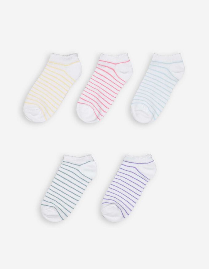 Sneakersocken - 5er-Pack